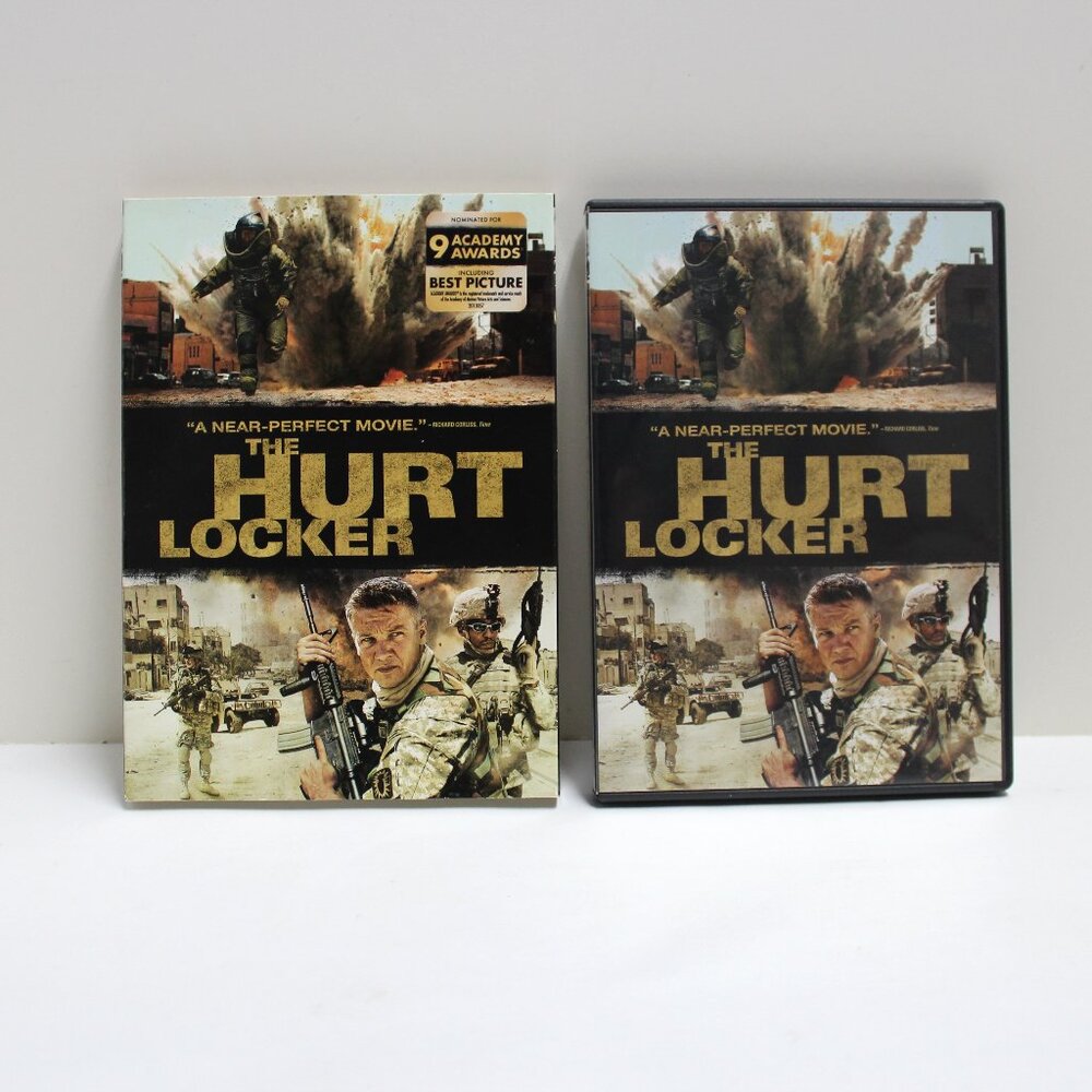 The Hurt Locker Video on DVD with Case And Outer Sleeve